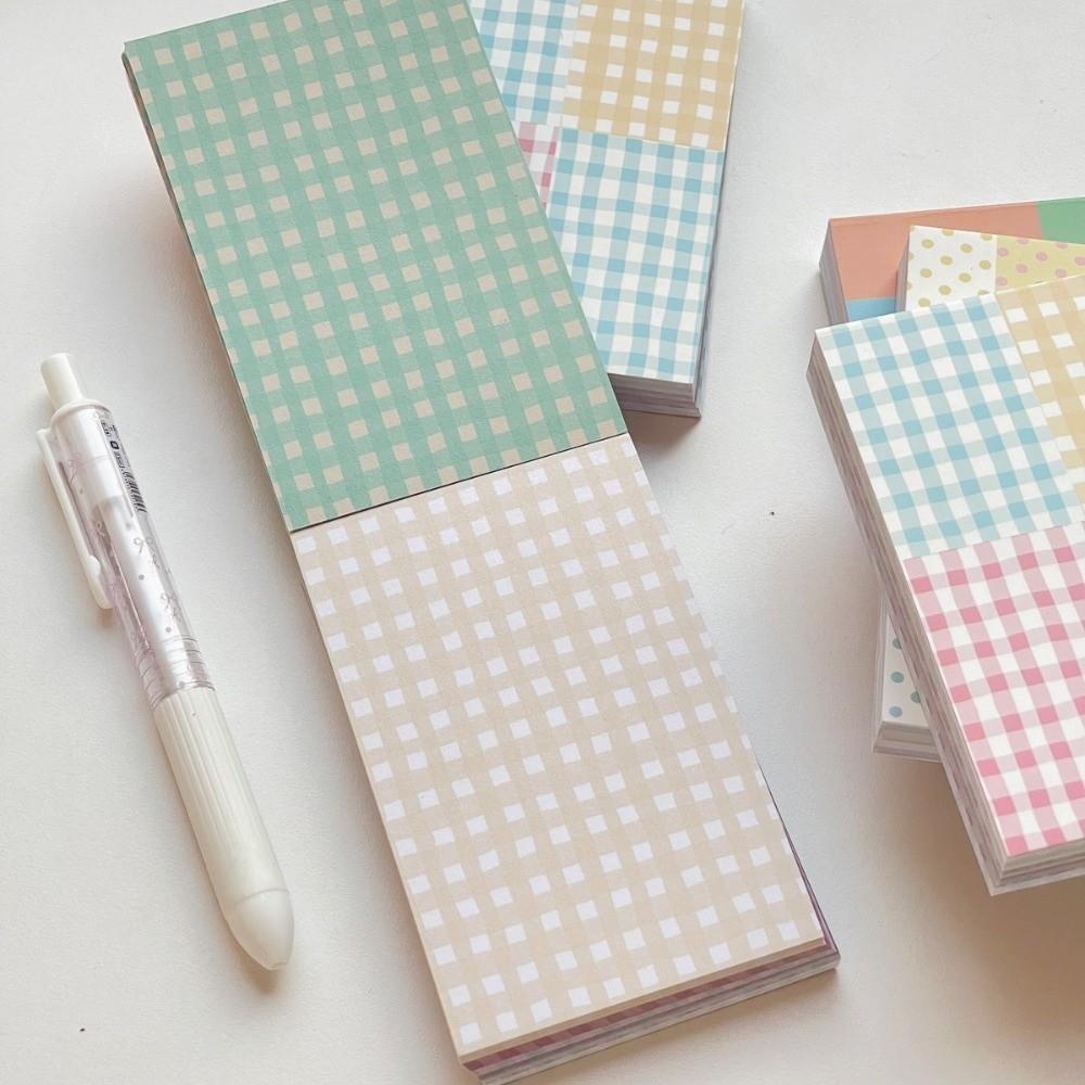 New Polka Dot Memo Pad M5 Colored Sticky Notes DIY Non Adhesive Note Pad Scrapbooking