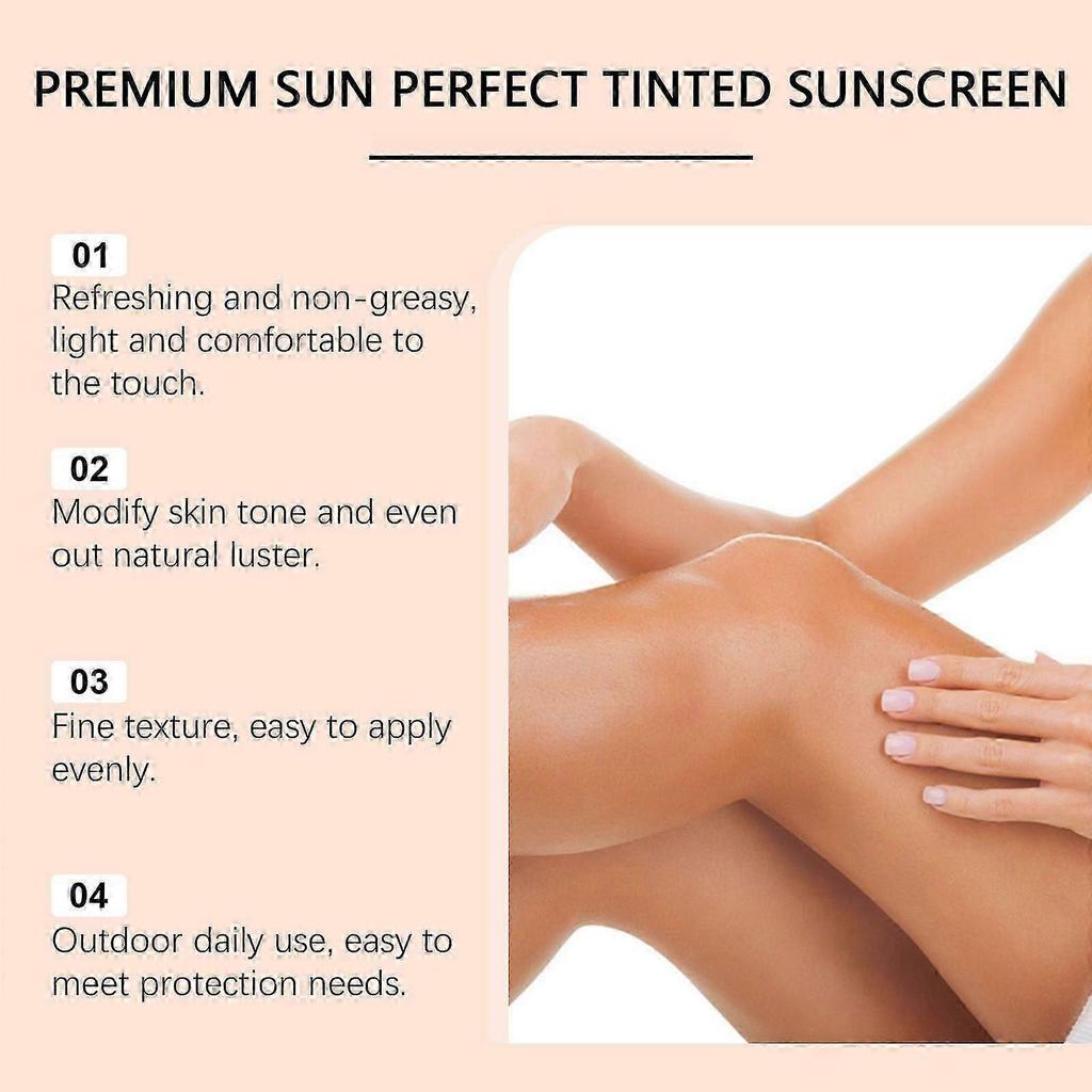 Lightweight Non-Sticky Sunscreen Cream with Broad Spectrum UV Protection  Fast Absorbing, No White Cast, Acne-Free, Perfect for Summer Outdoor Activit