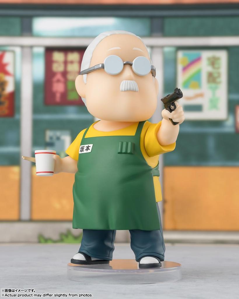 TAMASHII NATIONS Figuarts Mini SAKAMOTO DAYS Taro Approximately PVC ABS Painted Action Figure Sakamoto, 90mm, &