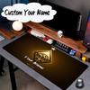 Custom Name Mouse pad Kairat Golden Emblem Design Mouse pad, Gaming Mouse Pad, keyboard pad, Desk Decor for computer notebook Fan Birthday Gift