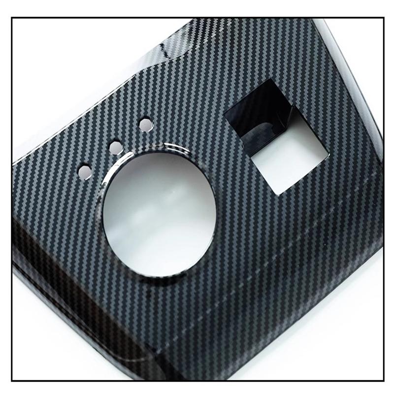 Carbon Fiber Pattern Gear Panel Protection For MG4 ELECTRIC EV Car Accessories Auto Interior Decoration Stickers 2024 2024 2024