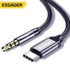 Essager USB Type C To 3.5mm Jack AUX Audio Cable Adapter For Headphone Headset Speaker Aux Cable Wire Cord For Samsung Xiaomi
