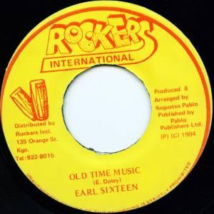 7inch Record EARL SIXTEEN - Old Time Music None Rockers Interna 1994 UK Reggae, Ska & Dub Used