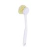 Efficient Pot Scrubber With Long Handle And Plastic Construction For Kitchen Cleaning Tasks