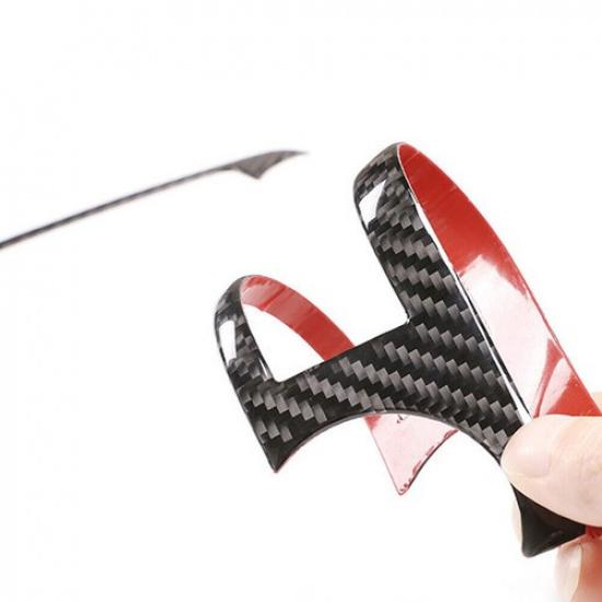 2 шт. Декоративная накладка на рамку кондиционера из углеродного волокна для Honda CR-V CRV 2007-2011