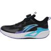 Kids Lingyun Fabric Summer Lightweight Low-Top Running Shoes Kids Sneaker Black Lake-Blue Mystic-Purple 312525531R-3