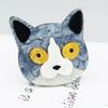 Blucome Качественные акриловые броши с животными, милые аниме, форма головы собаки для женщин и мужчин, костюм, шарф, булавки для хиджаба