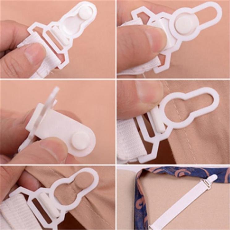 4 Pcs White Bed Sheet Mattress Cover Blankets Grippers Clip Holder Fasteners Elastic Set