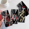 Чехол Dragon Animal Glass для Samsung Galaxy A52 A71 A50 A51 A70 A21s A31 A72 A10 A12 A30 A22 5G Phone Cover