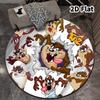 Tazmanian Devil Round Area Rug Carpet Rug For Living Room Bedroom Sofa Playroom Decor Nonslip Floor Mat