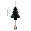 Paper Xmas Tree Pendant 3D Christmas Tree Ornament Creative Christmas Bell Ornament  Tree Scene