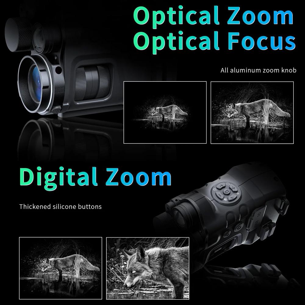 Прицел ночного видения Инфракрасный охотничий прицел ночного видения Камера ночного видения Цифровой монокуляр