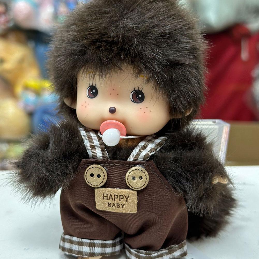 15 см Каваи Обезьянка Милая Кукла Mchiqi Брелок Подвеска на сумку Плюшевая игрушка Детский подарок на день рождения Хлопок ПП Материал Новый год/Рождество