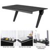 TV Shelf Top 13in Computer Screen Shelf Adjustable Monitor Display for Laptop Electronics Media Console Box Soundbar Router