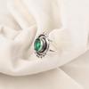 Green Emerald Gemstone Ring, Handmade Jewelry, 925 Solid Sterling Silver Ring, Attractive Jewelry Ring For Wedding Gift