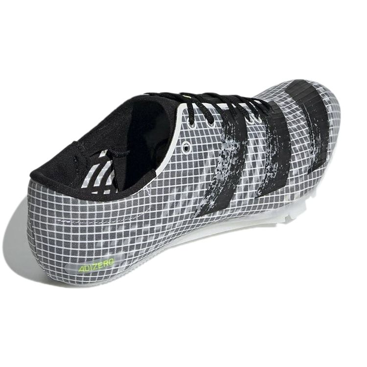 Adidas Adizero Finesse Кроссовки мужские черные FY0335 с круглым носком, на шнуровке, нескользящие, прочные, с низким верхом для бега
