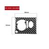 Carbon Fiber Headlight Control Cover Trim For Dodge Challenger 2008-2014