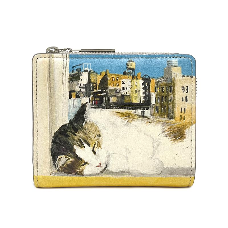 Мужской кошелек Manhattaner's Top Bifold 75-1529 Женский Дубовый