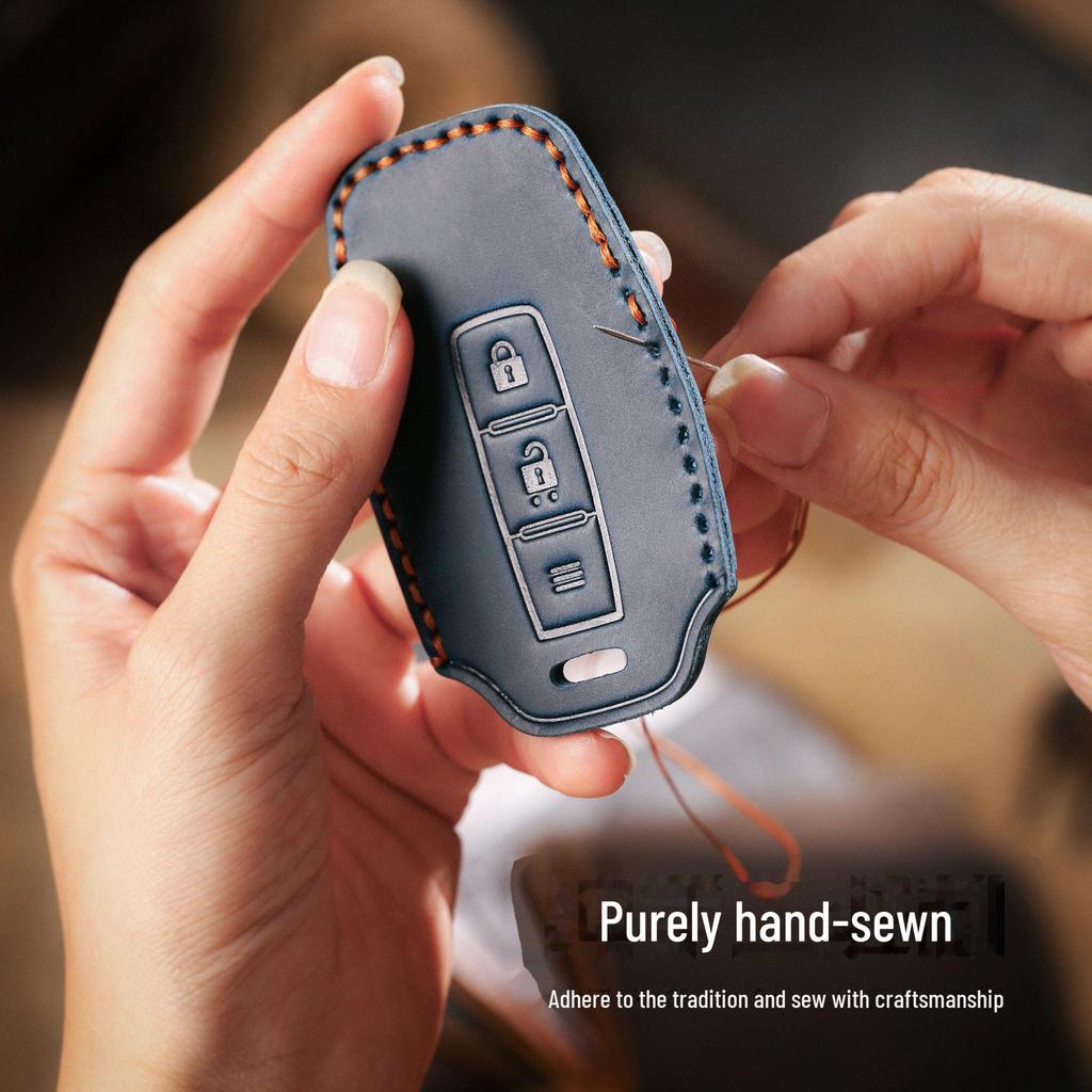 Handmade Leather Key Cover for Hongqi H5 H7 H9 HS7 HS9
