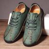 Leather Shoes Casual Sneakers Men Shoes Driving Comfortable Split Leather Shoes Men Loafers Moccasins Tooling Shoes