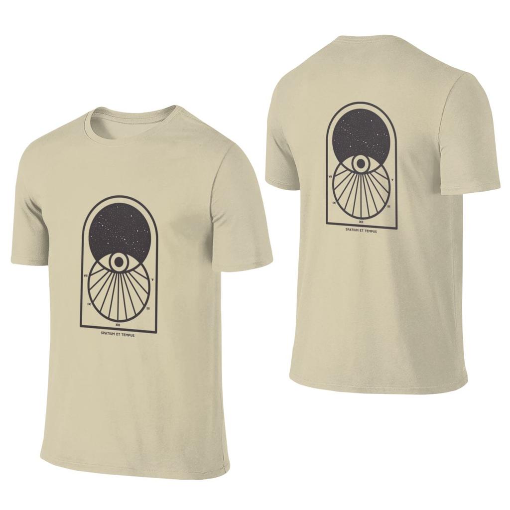 Space And Time Home Reversible Tshirtlazy Style No Curling Tshirt