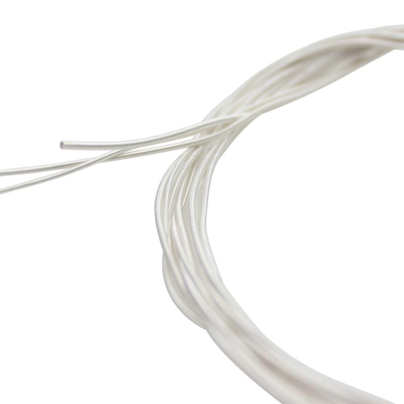 IRIN, 6 шт., набор струн для классической гитары, черный нейлоновый сердечник, посеребренная медная обмотка, 1-6-я