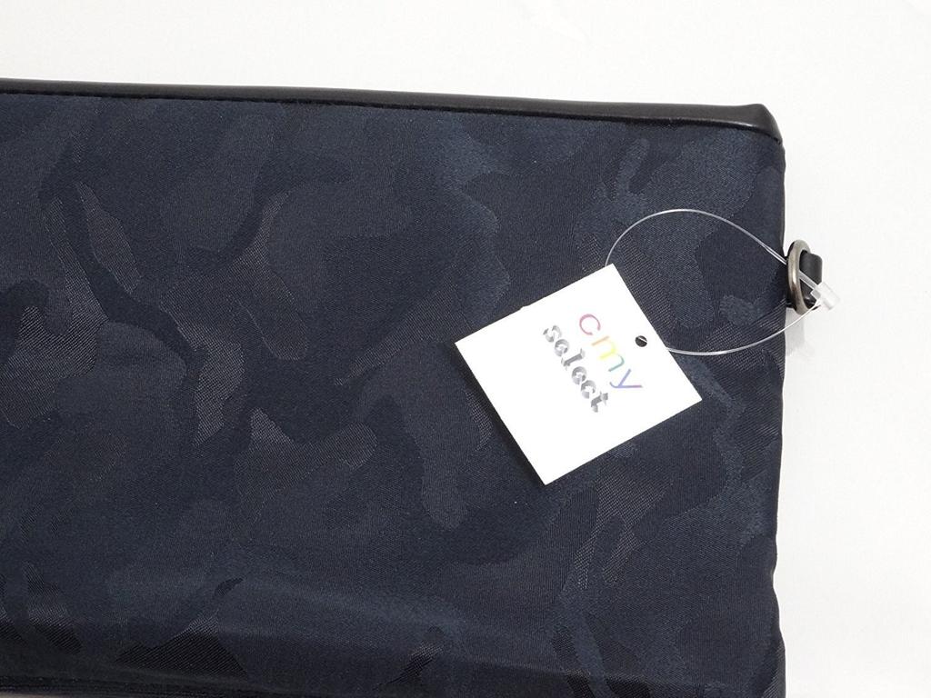 Camouflage Clutch Size M [cmy select] Men's Bag, Indigo,