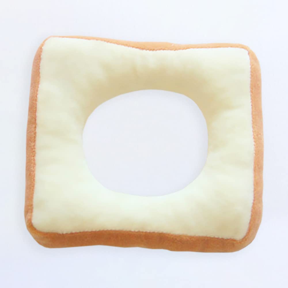 niannyyhouse 15cm Doll Headgear for Plush Dolls, Cotton Doll Stuffed Animal Hat, Toast Headgear (a, 15cm)