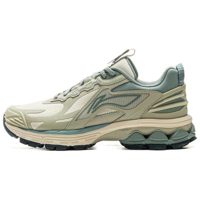 Кроссовки Li Ning Fuyiao 2.0 Trail Classic Retro с двойной амортизацией, устойчивой поддержкой, нескользящие, износостойкие, с низким верхом, для повседневного бега, женские кроссовки ARXU010-5