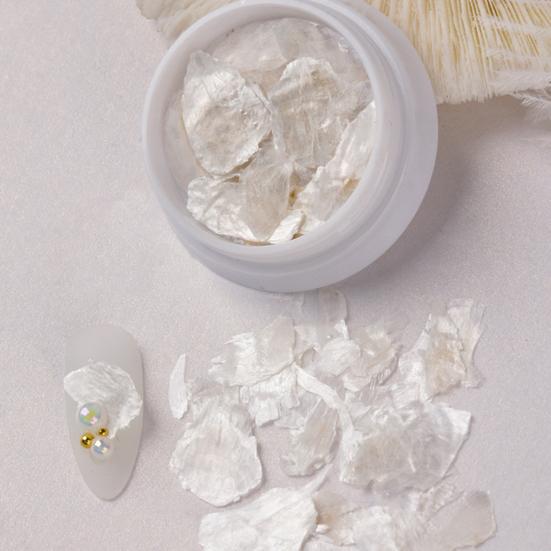 1 коробка, украшение для ногтей, привлекательная натуральная привлекательная оболочка для ногтей, нерегулярные украшения для дизайна ногтей