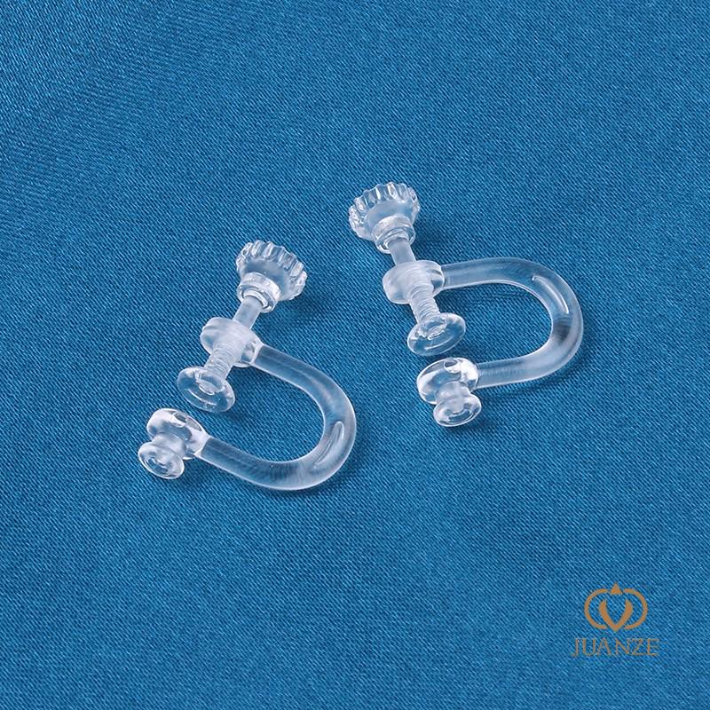 Невидимые украшения для ушей своими руками: Прозрачные серьги, гвоздики, клипсы и винты — аксессуары для безболезненного преобразования