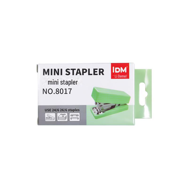 Макарон Но. Мини-степлер - Портативный, для офиса и студентов