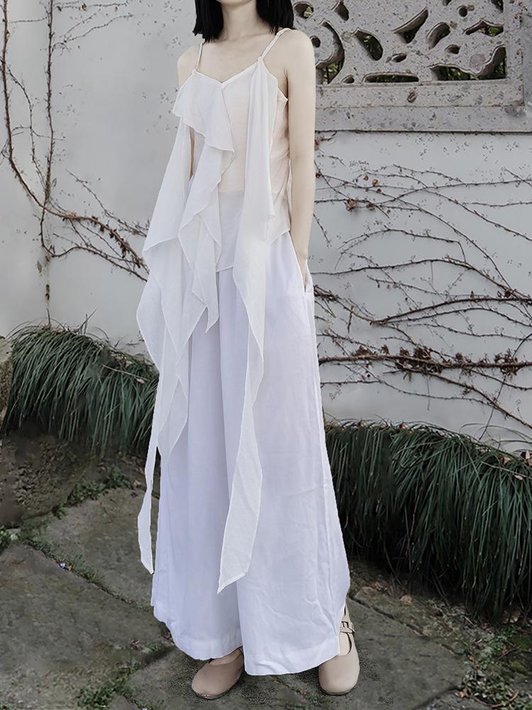 Johnature Woman Autumn Chinese Style Casual High Street Retro Tops Personality Solid Color Loose Vintage Top