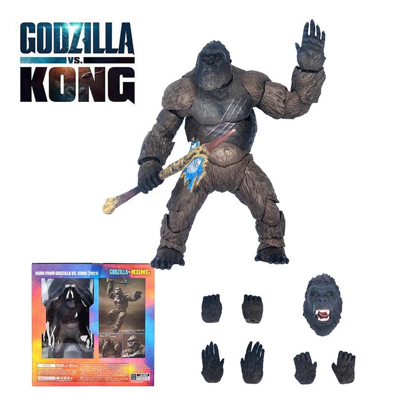 Godzilla Vs Kong King Kong Figure Toy 14cm Height Pvc Material Collectible Model For Kids