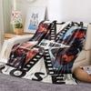 1PC Filmstrip Selfies Custom Name Patterned Flannel Blanket Suitable For All Seasons For Home Decor Warmth And Comfort Gifts Holiday Present