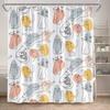 Funny Cartoon Animals Shower Curtains Cute Panda Owl Pet Cat Kids Bath Curtain Polyester Fabric Children Home Bathroom Decor Set