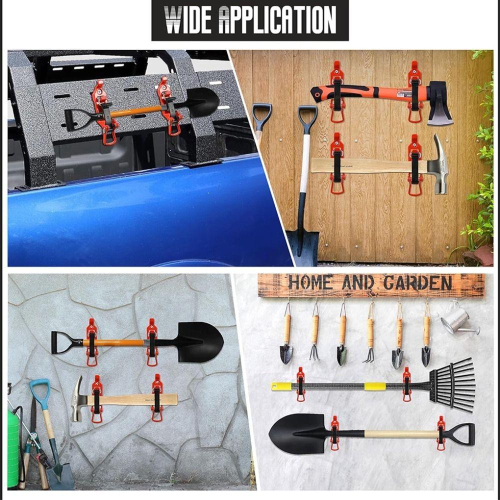 Настенное крепление Аксессуары для багажника на крышу Пряжка Инструмент Лопата Монтажные кронштейны Крепление Металлический зажим Подвесной