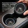 Car Cup Holder Coaster Non-Slip Pad Auto Interior Decor Accessories For BMW E36 E39 E87 E60 E46 E53 E90 F10 F20 F25 F30 X3 X5