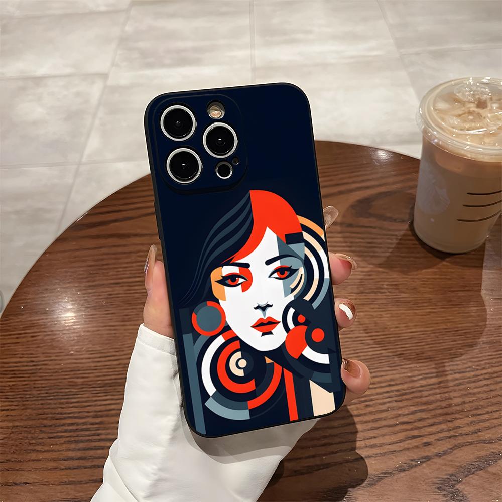 Арт Пабло Пикассо Кубизм Чехол для телефона Для 15 Pro Max Iphone 14 Pro Max 12 16 13 Pro 11 Xr X Xs 8 7 Plus Силиконовая задняя крышка