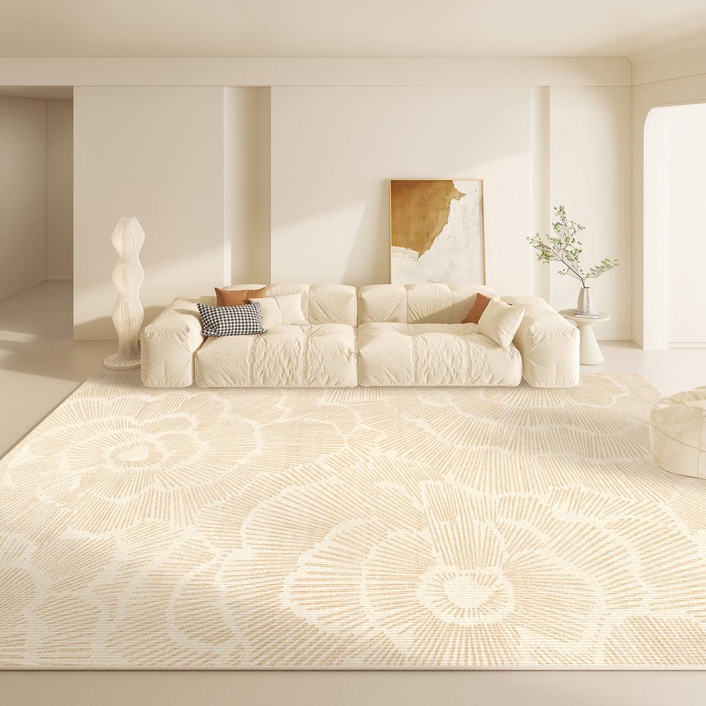 Modern Style Living Room Decoration Carpet Large Area Line Rugs for Bedroom Home Thick Anti-slip Rug Fluffy Soft Plush Floor Mat