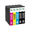 Чернильный картридж - GREENSKY - 604XL - Упаковка из 5 штук - Совместим с EPSON - Разноцветный