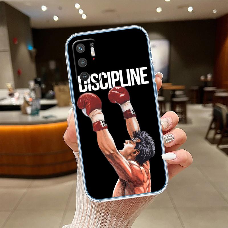 UP34 Hajime no Ippo Transparent Phone Case for Samsung Galaxy A04 A04S A14 A23 A34 A54 M23 M33 M52 M53