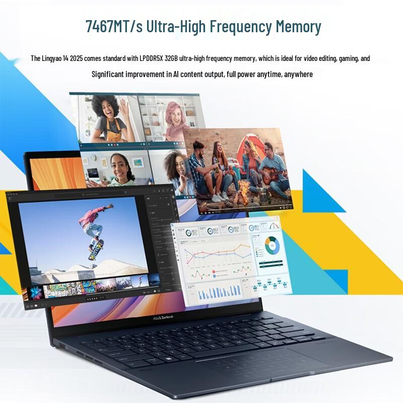 ASUS Zenbook 14 Ultralight AI Laptop (CN version)