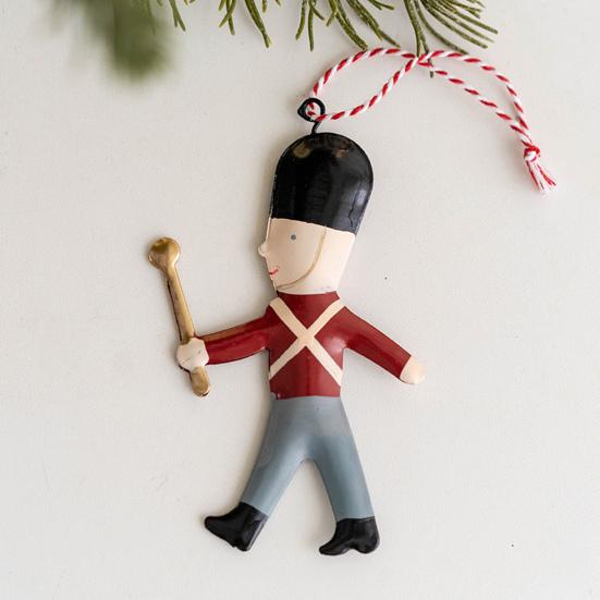 Рождественский кулон Изысканный Санта-Клаус Солдат Ангел Форма Рождественская елка Подвеска для праздничного украшения