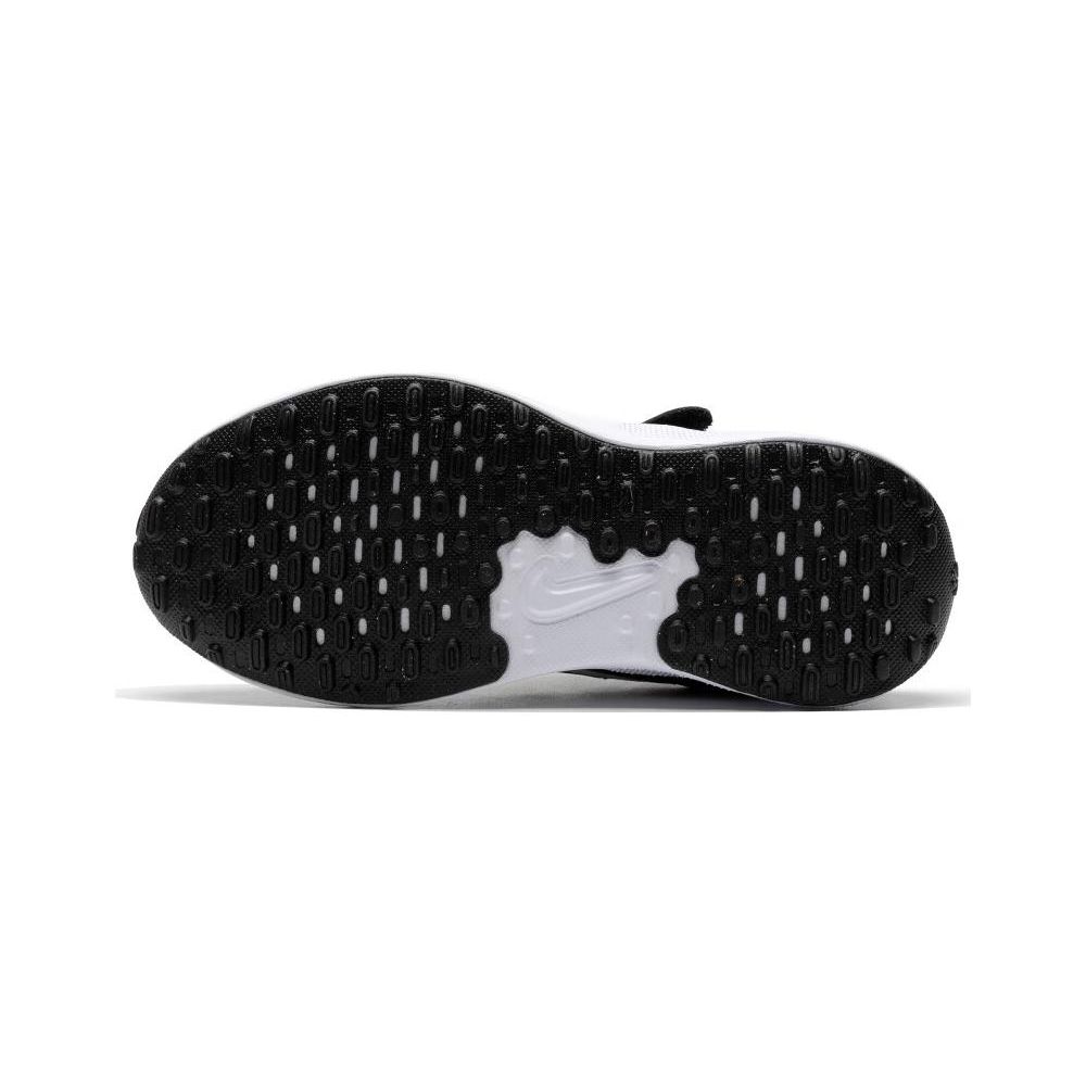 Nike Детские кроссовки Revolution 7 PS черно-белые FB7690-003