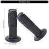 2pcs Motorbike Handle Bar Grips Rubber Handlebar Grips Motocross Throttle Bar Grips Handle Grips Universal for Dirt Bike