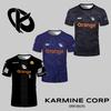 Игровая форма Karmine Corp Esports Сезонные джерси Летняя мужская дышащая спортивная футболка KCorp Фанаты Кастомизированные топы Футболки для мальчиков Valorant