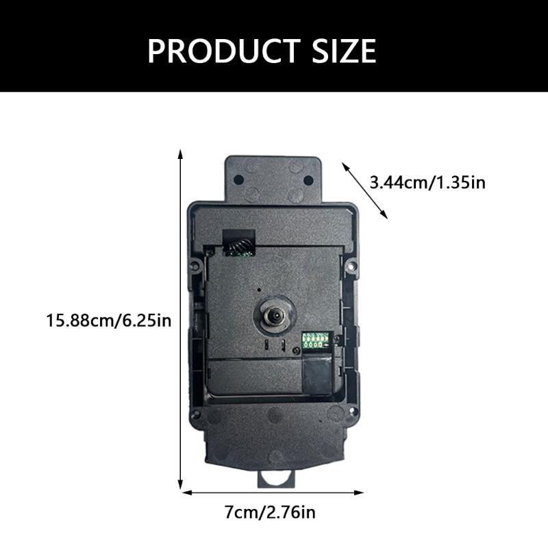 Японский прецизионный автоматический часовой механизм с радиоуправлением и маятником для гостиной, спальни и рабочих пространств