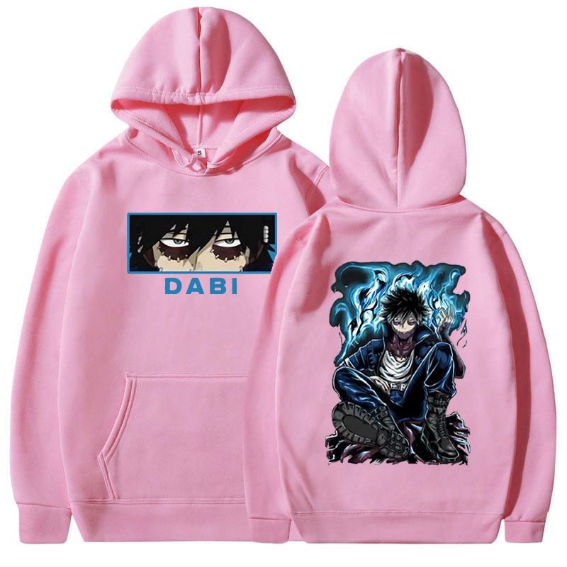 Толстовка с капюшоном «Мой герой Академии» в стиле аниме «Манга Тодороки Даби», толстовка с длинными рукавами и графикой, повседневные пуловеры большого размера, одежда унисекс