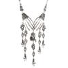 Exaggerated Jewelry Fashion Big-Name Skull, Claws, Skull, Fringed Necklace, Jewelry
